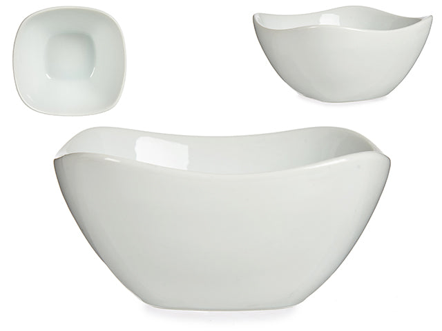 14Cm Rounded Corners Porcelain Bowl