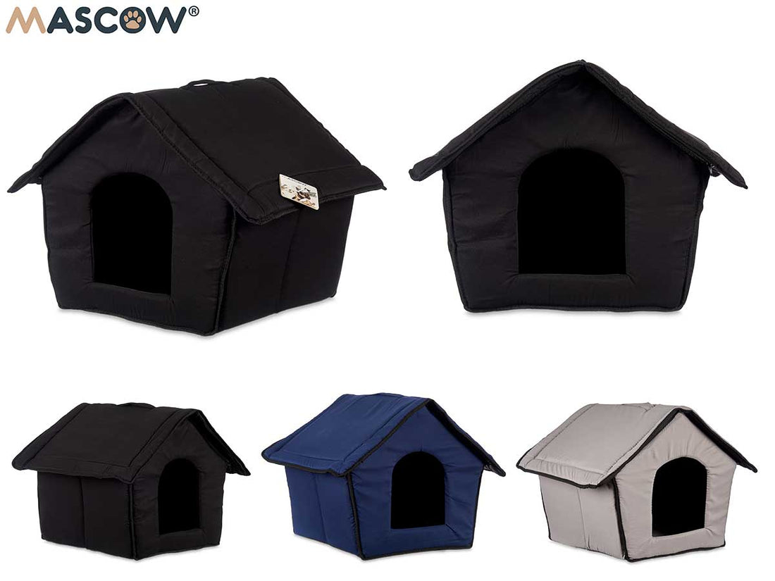 Padded Big Pet House Assort 3 Colours