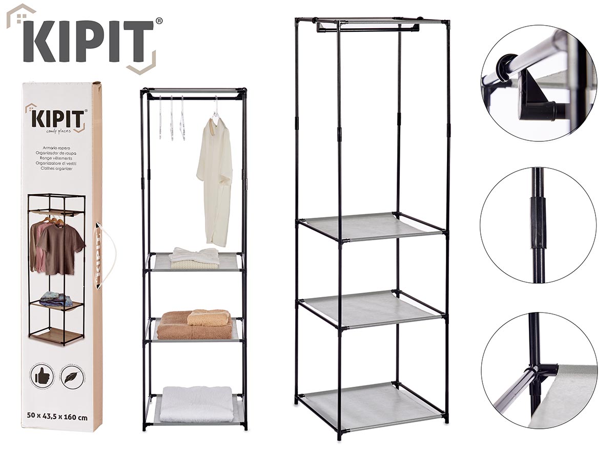 Simple Open Wardrobe 160Cm