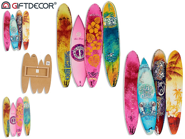 Surf Boards Wall Shape Assort 2 60 cm